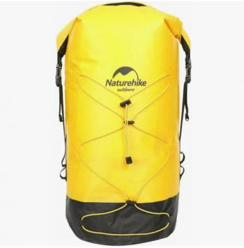 4 289 р. Рюкзак туристический Naturehike 40 л, ПВХ, желтый  nh21fsb04-y40l  с доставкой в г. Воронеж. Увеличить фотографию 3