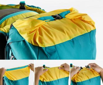 10 799 р. Рюкзак туристический Naturehike 45 л, черный  nh18y045-q-b  с доставкой в г. Воронеж. Увеличить фотографию 2