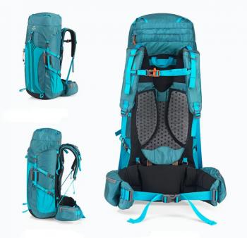 12 699 р. Рюкзак туристический Naturehike 55 л, голубой  nh16y020-q-bl  с доставкой в г. Воронеж. Увеличить фотографию 3