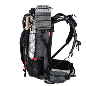 9 299 р. Рюкзак туристический Naturehike 60 л, черный  nh19bp095-b  с доставкой в г. Воронеж. Увеличить фотографию 4
