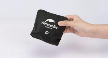 1 009 р. Чехол влагозащитный Naturehike, для рюкзака, размер M (35-45 л), черный  nh19pj041-m  с доставкой в г. Воронеж. Увеличить фотографию 6