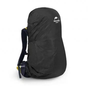 1 009 р. Чехол влагозащитный Naturehike, для рюкзака, размер M (35-45 л), черный  nh19pj041-m  с доставкой в г. Воронеж. Увеличить фотографию 1