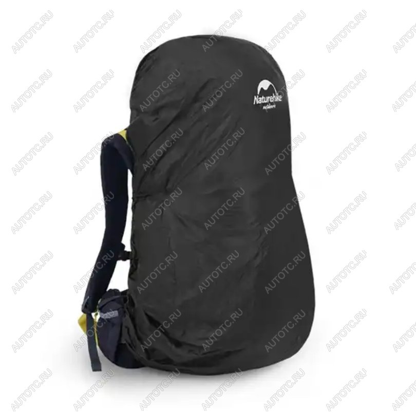 1 009 р. Чехол влагозащитный Naturehike, для рюкзака, размер M (35-45 л), черный  nh19pj041-m  с доставкой в г. Воронеж