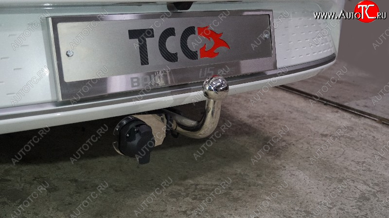 20 949 р. Фаркоп (1.5 CVT Luxury) TCC Тюнинг  BAIC U5 Plus (2021-2025) (шар A, нержавейка)  с доставкой в г. Воронеж