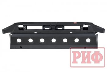 46 849 р. Бампер силовой защита штатного бампера РИФ  Renault Duster  HM (2021-2024) рестайлинг (передний с квадратом под фаркоп и защитой радиатора)  с доставкой в г. Воронеж. Увеличить фотографию 3