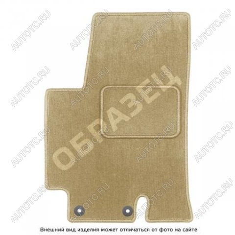 5 299 р. Ковры салона текстильные Norplast Toyota Corolla E140 седан дорестайлинг (2007-2010) (comfort бежевый)  с доставкой в г. Воронеж