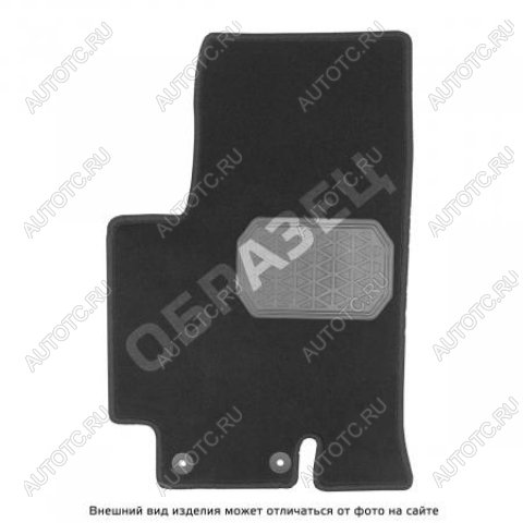 3 799 р. Ковры салона текстильные Norplast Toyota Land Cruiser Prado J120 (2002-2009) (Econom черный)  с доставкой в г. Воронеж