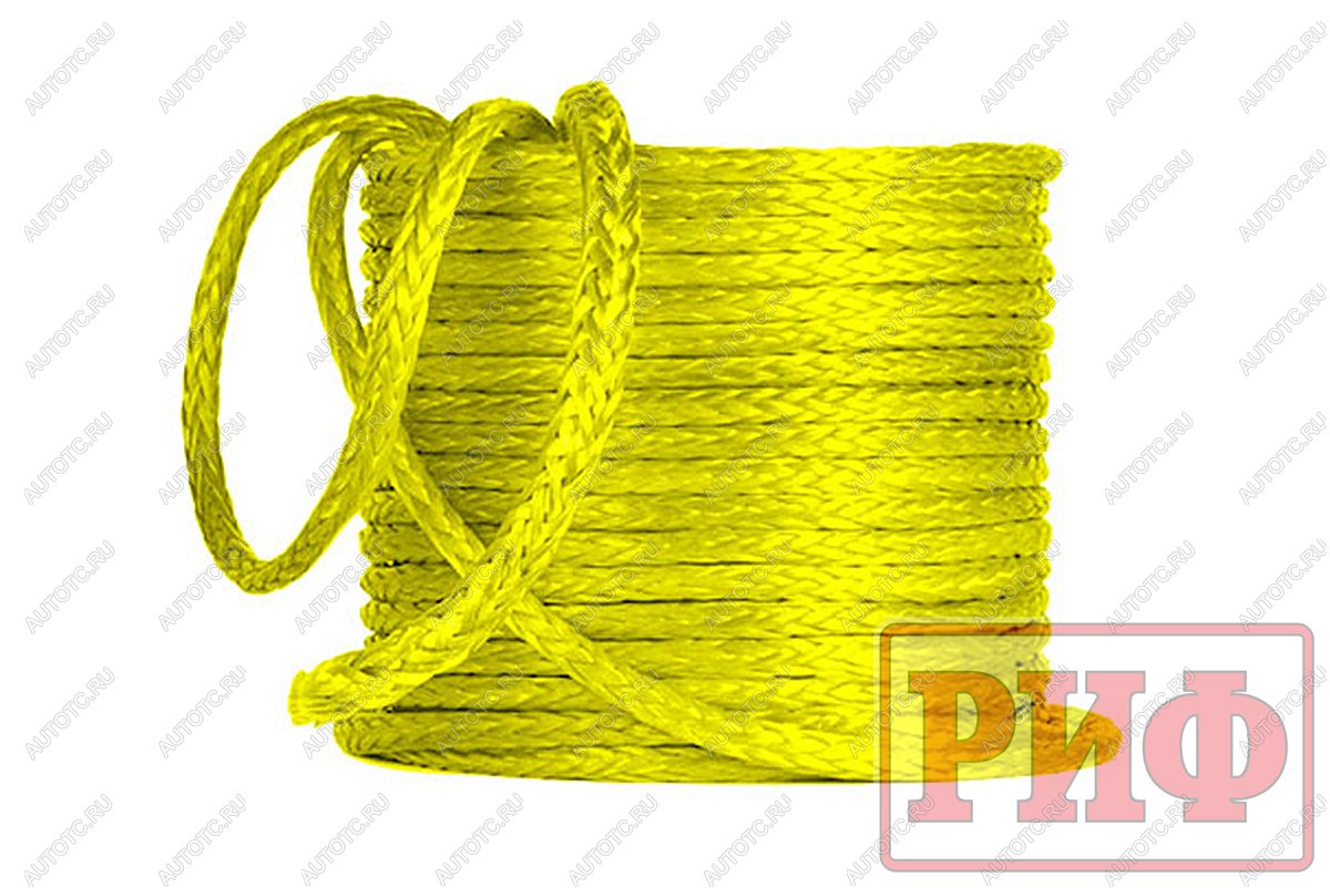 1 009 р. Трос для лебёдки синтетический РИФ 17 мм  rope17  с доставкой в г. Воронеж