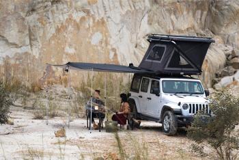 36 559 р. Маркиза автомобильная Wild Land веерная 2,4х2,2 м (правая)  201902  с доставкой в г. Воронеж. Увеличить фотографию 15