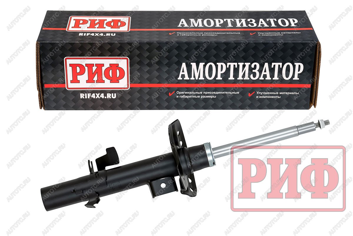 8 199 р. Амортизатор РИФ передний правый Land Rover Freelander 2 штатный OEM LR001139  sag348sl  с доставкой в г. Воронеж