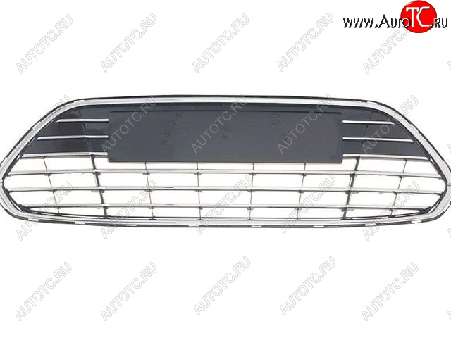 2 599 р. MONDEO 11- РЕШЕТКА БАМПЕРА ПЕРЕДН ЧЕРН С ХРОМ МОЛДИНГ (Китай)  fdmon11-192  с доставкой в г. Воронеж