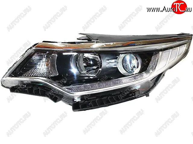 9 749 р. Левая фара (диодная) BODYPARTS KIA Optima 4 JF дорестайлинг седан (2016-2018)  с доставкой в г. Воронеж