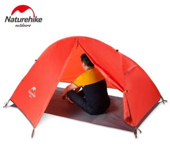 9 949 р. Палатка Naturehike Cycling (Spider) 1-местная, алюминиевый каркас, сверхлегкая, красная  nh18a095-d-pror  с доставкой в г. Воронеж. Увеличить фотографию 3
