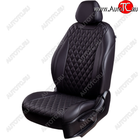 18 349 р. Комплект чехлов для сидений (РЗС 40/60, 3Г, Орегон) БАЙРОН Lord Autofashion  Audi A3  8PA хэтчбэк 5 дв. (2003-2013) дорестайлинг, 1-ый рестайлинг, 2-ой рестайлинг, 3-ий рестайлинг (черный , вставка черная, строчка черная)  с доставкой в г. Воронеж