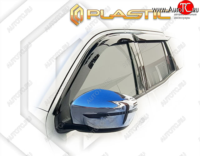 2 079 р. Дефлектора окон (р. ОАЭ) CA-Plastic Nissan X-terra D23 (2020-2025) (Classic полупрозрачный)  с доставкой в г. Воронеж