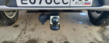 7 899 р. Фаркоп (шар E) Авто-Арсенал Лада 2123 (Нива Шевроле) 2 рестайлинг (2020-2021)  с доставкой в г. Воронеж. Увеличить фотографию 3