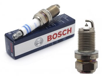 1 199 р. Свеча зажигания AUDI A3/VW GOLF 94-/HONDA ACCORD/CR-V 95-/LADA GRANTA/KALINA 13-/RENAULT LOGAN/DUSTE BOSCH 0242230528 BOSCH 0242230528  с доставкой в г. Воронеж. Увеличить фотографию 1