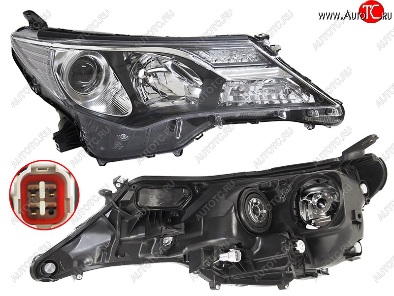 28 999 р. Фара Toyota RAV4 (XA40) 12-15 (Справа) DEPO 212-11W1R-LDEM2  с доставкой в г. Воронеж