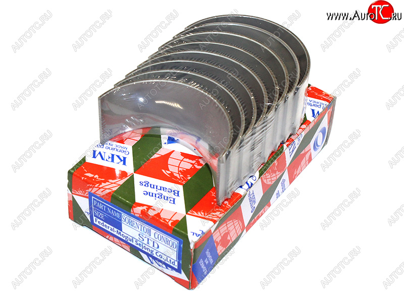 2 199 р. Вкладыши шатунные к-т STD HYUNDAI STAREXH1 D4CB 2,5D  07- KFM 23060-4A930  с доставкой в г. Воронеж