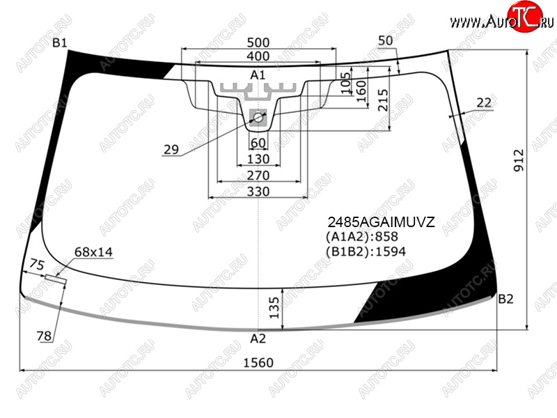 27 499 р. Стекло лобовое (Датчик дождя Проекция Молдинг) FUYAO  BMW 5 серия  G30 (2016-2020) дорестайлинг, седан  с доставкой в г. Воронеж