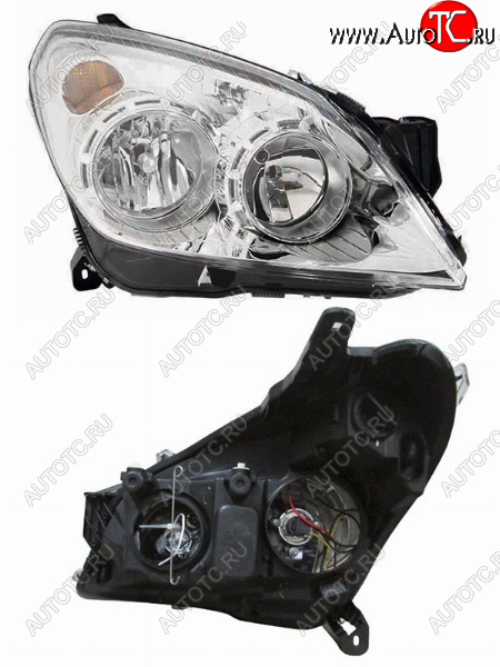 17 349 р. Фара OPEL ASTRA 07-14 RH хром, с электрокрректором DEPO 442-1140RMLEMN1  с доставкой в г. Воронеж