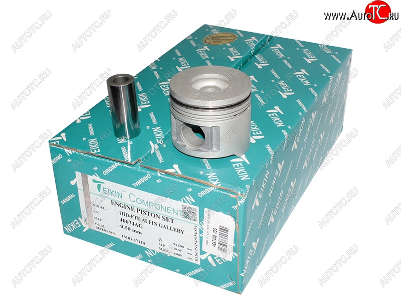 35 699 р. Поршень (к-т 6 шт с охлаждением) TOYOTA LAND CRUISER 1HD-FTE 98-02 TEIKIN 46674AG 050  с доставкой в г. Воронеж