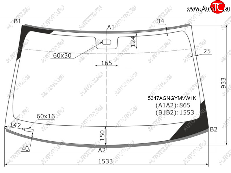 8 649 р. Стекло лобовое (Датчик дождя) Mercedes-Benz E-Class 02-09 FUYAO 5347AGNGYMVW1K  с доставкой в г. Воронеж