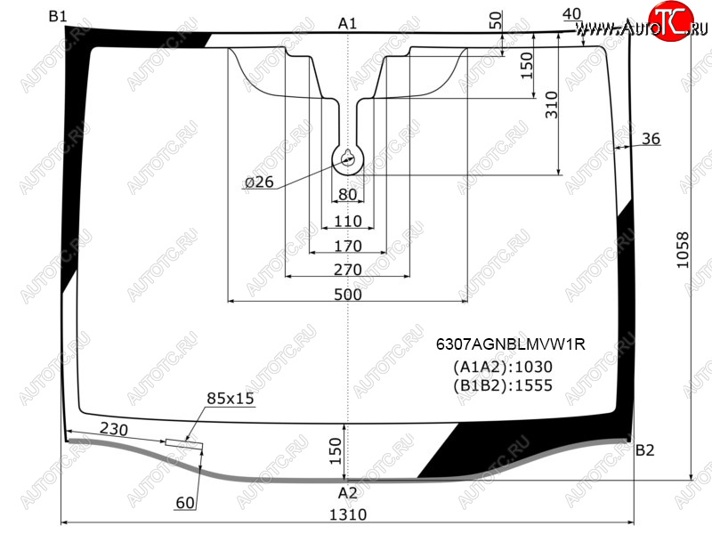 7 999 р. Стекло лобовое (Датчик дождя Молдинг) Opel Zafira 05-14 FUYAO 6307AGNBLMVW1R  с доставкой в г. Воронеж