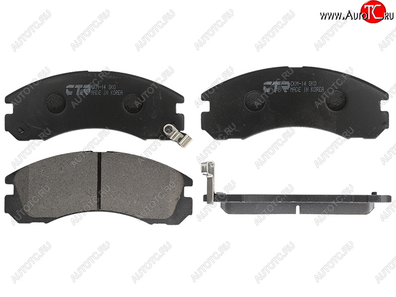 2 499 р. Колодки тормозные перед FR-FL SAT Mitsubishi Airtek (2001-2008)  с доставкой в г. Воронеж