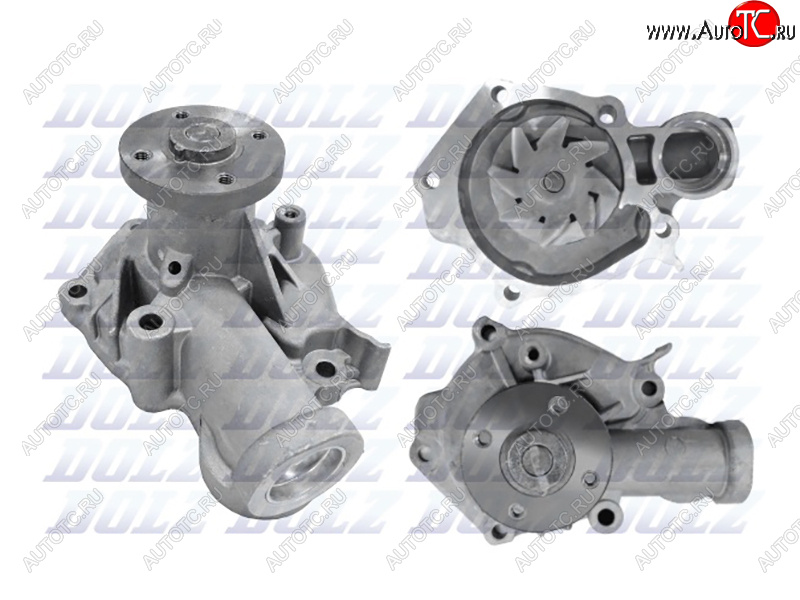 4 299 р. Насос системы охлаждения HYUNDAIMITSUBISHI SANTA FESONATAGALANTL200 G4JS4G63S DOLZ H217  с доставкой в г. Воронеж