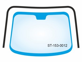 1 299 р. Молдинг лобового стекла (П-образный) BMW 3-Series 98-06 SAT ST-153-0012  с доставкой в г. Воронеж. Увеличить фотографию 1