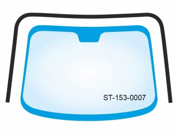 1 299 р. Молдинг лобового стекла (П-образный) Kia Cerato 08-13  Forte 08-13 SAT ST-153-0007  с доставкой в г. Воронеж. Увеличить фотографию 1