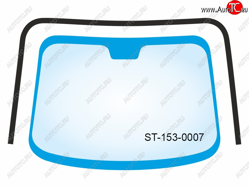 1 299 р. Молдинг лобового стекла (П-образный) Kia Cerato 08-13  Forte 08-13 SAT ST-153-0007  с доставкой в г. Воронеж