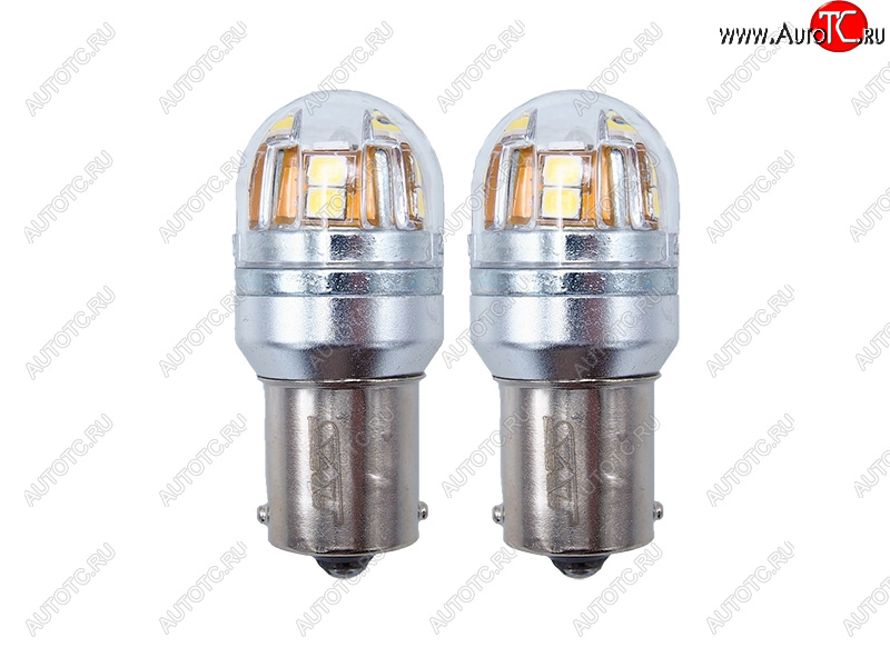 829 р. Лампа дополнительного освещения 12V P21W 2.8W320LM  Canbus LED (Комплект 2 шт.) SAT ST-175-0064  с доставкой в г. Воронеж