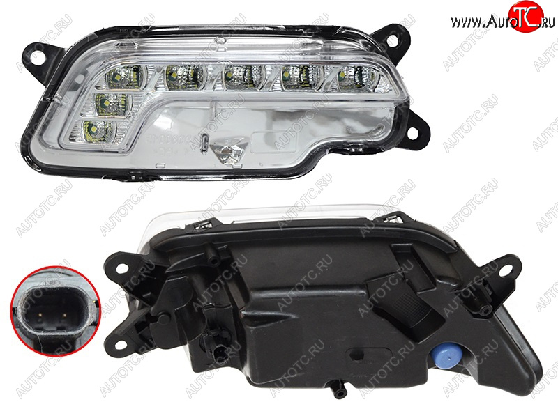 2 589 р. Ходовые огни Mercedes-Benz E-Class 09-17 (Спереди Справа) SAT ST-440-1611R-AQ  с доставкой в г. Воронеж