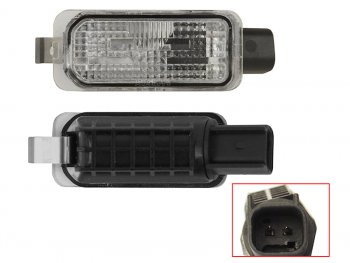359 р. Подсветка номерного знака Ford Fiesta 08-19  Focus 04-11  Kuga 08-13  Mondeo 14-19 SAT ST-5105886  с доставкой в г. Воронеж. Увеличить фотографию 1