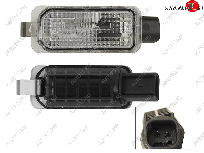 359 р. Подсветка номерного знака Ford Fiesta 08-19  Focus 04-11  Kuga 08-13  Mondeo 14-19 SAT ST-5105886  с доставкой в г. Воронеж