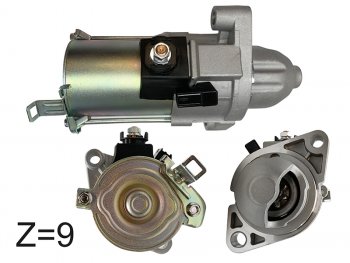 8 449 р. Стартер Honda Accord 02-08  Odyssey 03-17  Stepwgn 05-09  Elysion 04-13 (1,6 kW Z=9) SAT ST-64-0057  с доставкой в г. Воронеж. Увеличить фотографию 1
