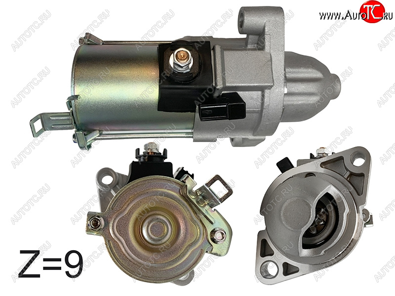 8 449 р. Стартер Honda Accord 02-08  Odyssey 03-17  Stepwgn 05-09  Elysion 04-13 (1,6 kW Z=9) SAT ST-64-0057  с доставкой в г. Воронеж