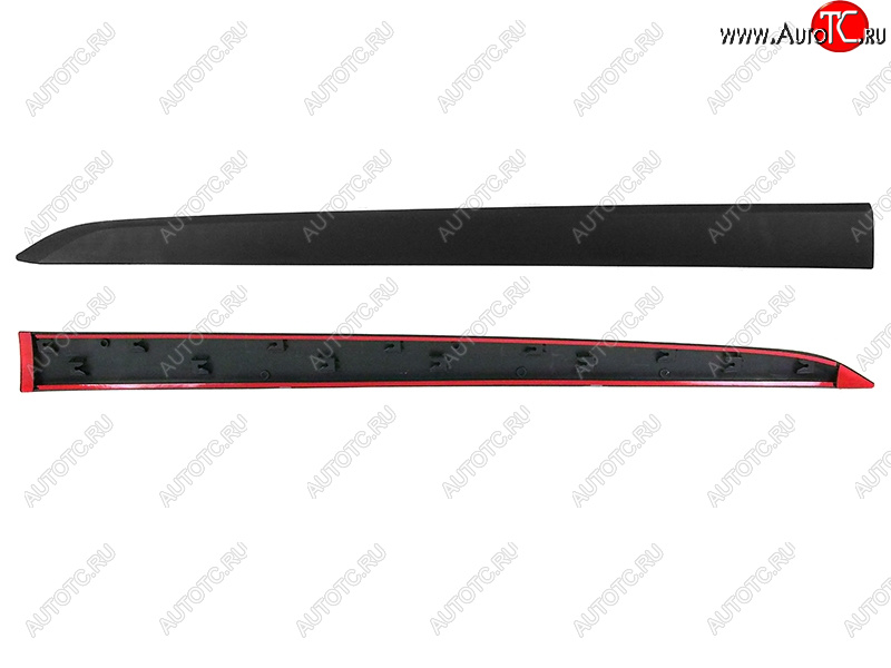 2 389 р. Накладка двери Kia Rio X-Line 17-22 (Спереди Слева Снизу) SAT ST-81-0003  с доставкой в г. Воронеж