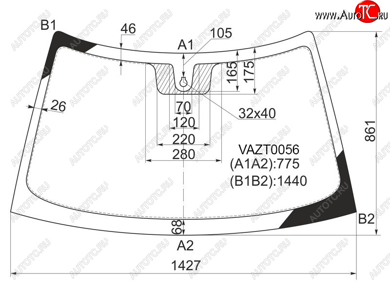 4 599 р. Стекло лобовое (Датчик дождя) LADA 2110 95-14  2111 97-14  2112 99-09  Priora 07-18 KMK VAZT0056  с доставкой в г. Воронеж