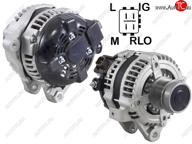 12 899 р. Генератор TOYOTA CAMRY 2.4 01-06/RAV4 2.4 05- 2AZFE ACA31L/ACA33L 12V 100A SAT ST-27060-28361, st2706028361 SAT ST-27060-28361  с доставкой в г. Воронеж