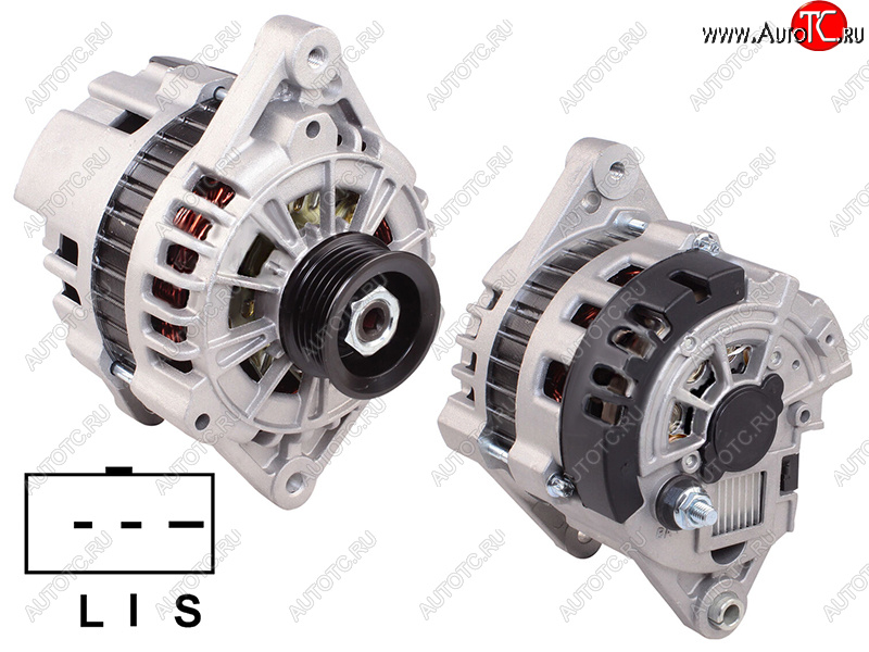 8 999 р. Генератор CHEVROLET LANOS T100/DAEWOO LANOS 1.4/1.5/1.6 12V 85A 97- A14S#/A15S#/A16D# SAT ST-85-0010, st850010 SAT ST-85-0010  с доставкой в г. Воронеж