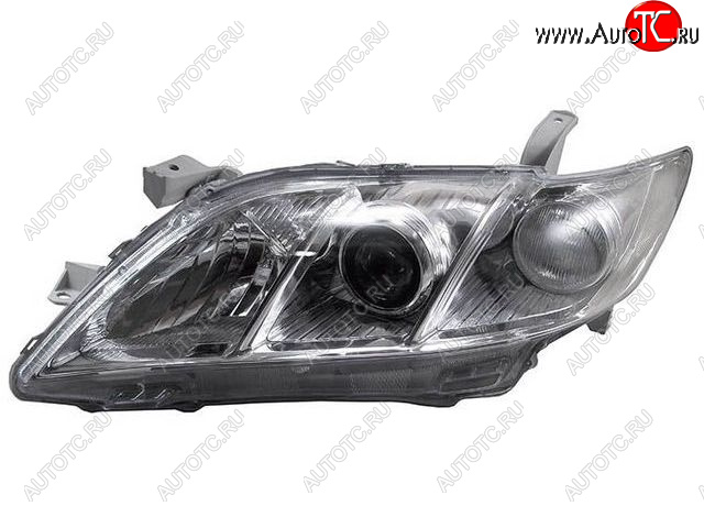 0 р. Левая фара CHINA Toyota Camry XV40 дорестайлинг (2006-2008)  с доставкой в г. Воронеж