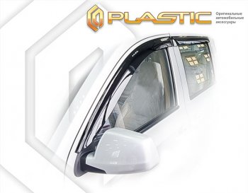 Дефлектор окон CA-Plastic Wuling Hongguang V (2019-2023) (Classic полупрозрачный)