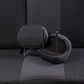 7 299 р. Комплект чехлов для сидений, (РЗС 40/60, 3Г жаккард) Дублин Lord Autofashion  Chevrolet Aveo  T300 (2011-2015) хэтчбек (серый, вставка серая, строчка серая)  с доставкой в г. Воронеж. Увеличить фотографию 3
