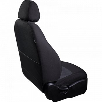 16 799 р. Комплект чехлов сидений (ЖАККАРД) Chevrolet Aveo T200 хэтчбек 5 дв (2002-2008) (Черный+белый)  с доставкой в г. Воронеж. Увеличить фотографию 4