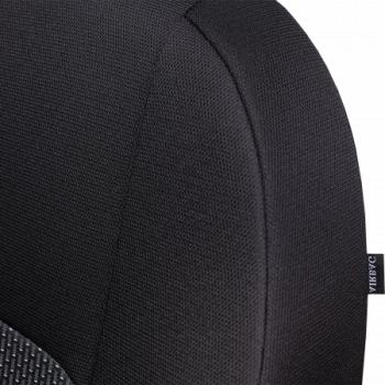 7 299 р. Комплект чехлов для сидений (РЗС 60/40 3Г Жаккард) ДУБЛИН Lord Autofashion  Geely Coolray  SX11 (2018-2023) дорестайлинг (черный, вставка Сеул серая)  с доставкой в г. Воронеж. Увеличить фотографию 9