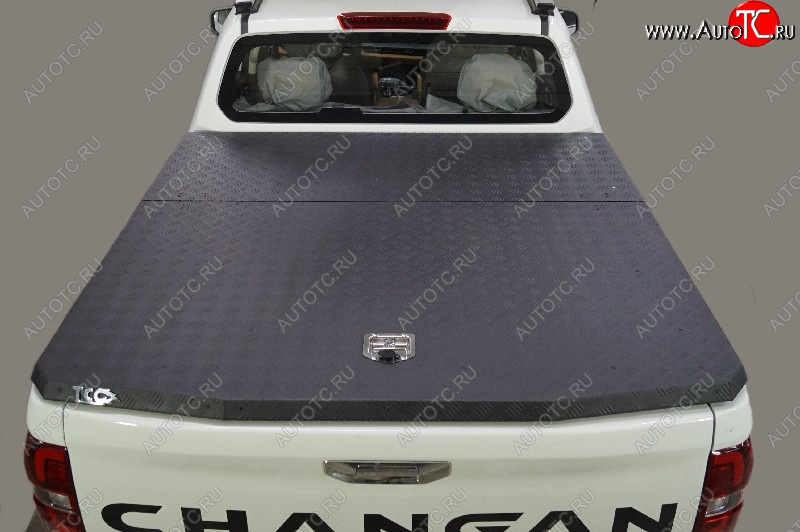 100 999 р. Крышка кузова ТСС Тюнинг  Changan Hunter Plus (2022-2025) пикап (алюминий Black)  с доставкой в г. Воронеж