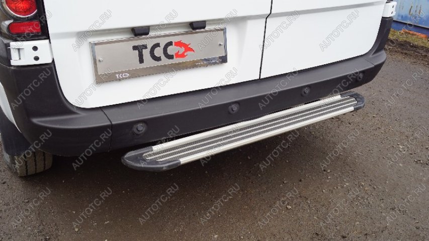 10 999 р. Задняя подножка алюминиевая Slim line Silver 1350 мм  solatl123-01s  с доставкой в г. Воронеж